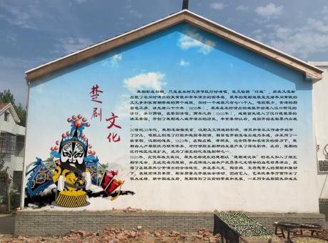 天门如何进行墙体彩绘制作