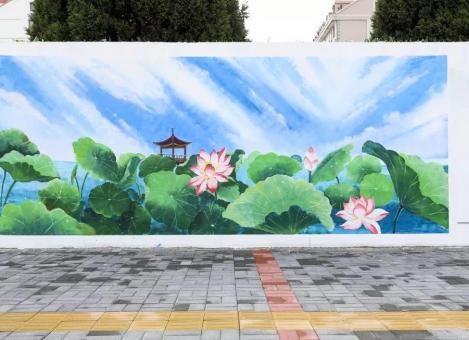 天门墙绘施工材料制作工艺说明