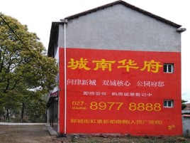 天门百分之90的人都不了解的农村墙体广告