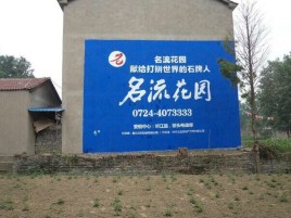 天门农村墙体广告的长尾效应