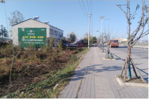 天门书山南院墙体广告