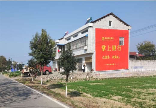 天门墙体广告具有的独特优势