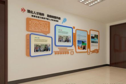 天门如何才能设计出符合企业自身特征的文化墙？