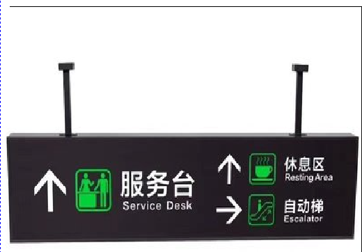天门吊牌灯箱制作流程。