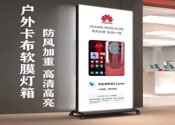 天门户外防水灯箱的应用特点及适用范围。