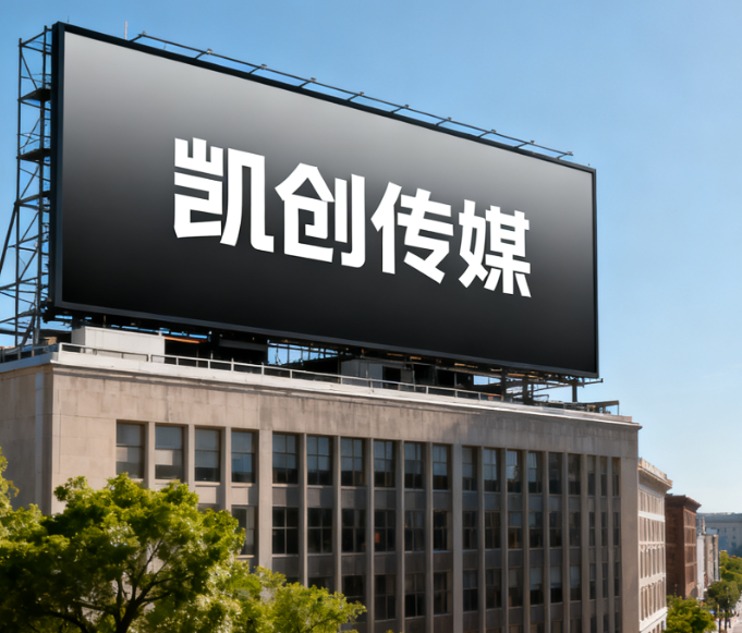 天门户外广告牌的设计与制作