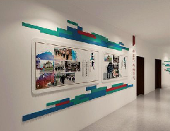 天门企业文化墙用什么材料好？