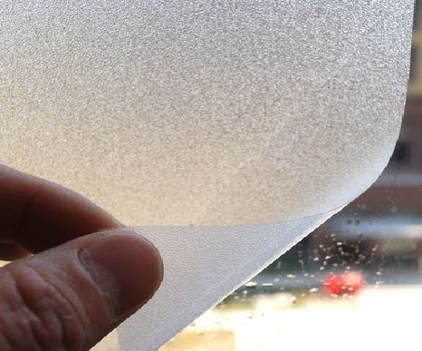 天门玻璃门外面粘广告用什么材料好？