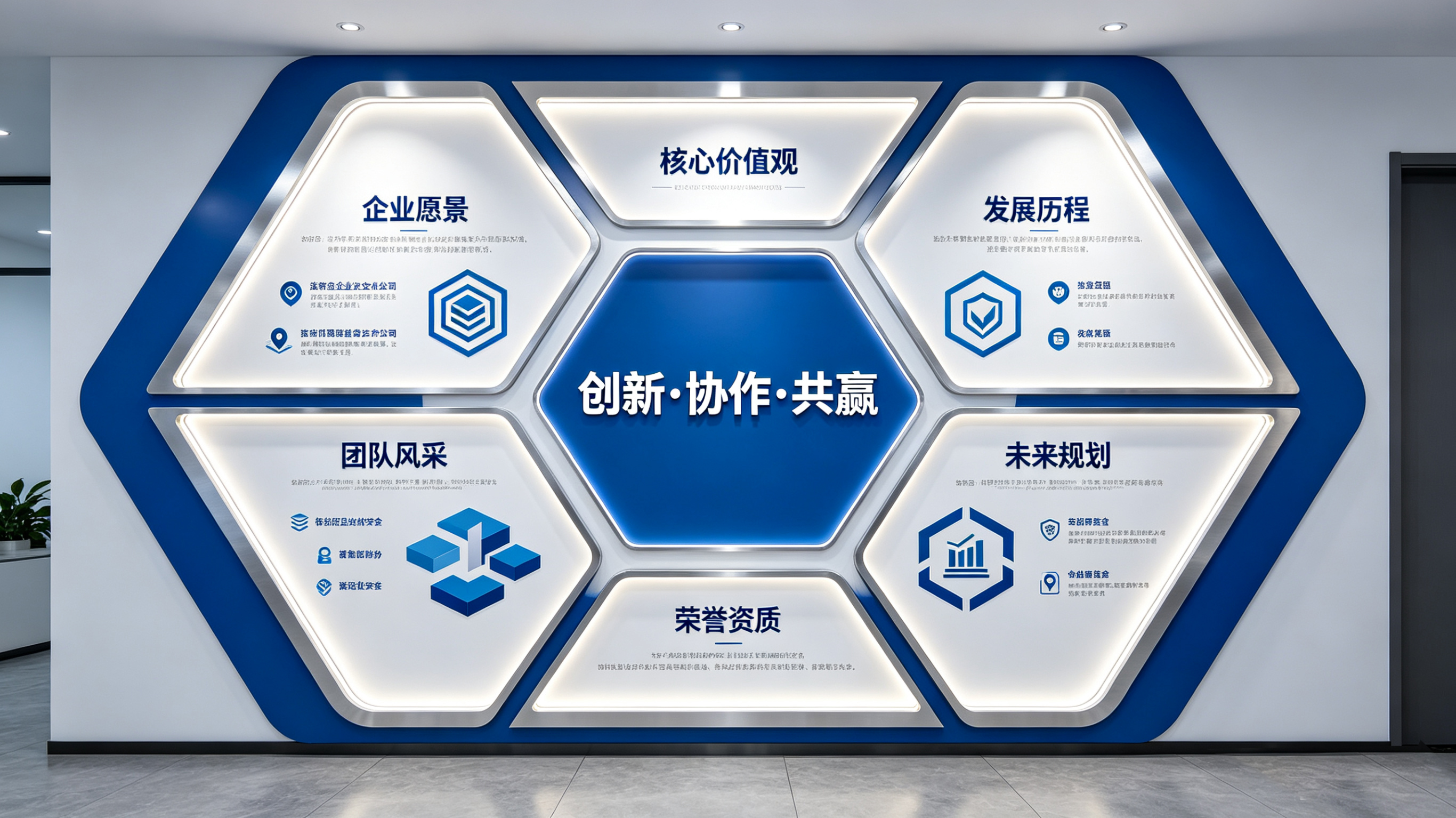 天门企业文化墙六边形避坑指南（新手常犯5个错误）